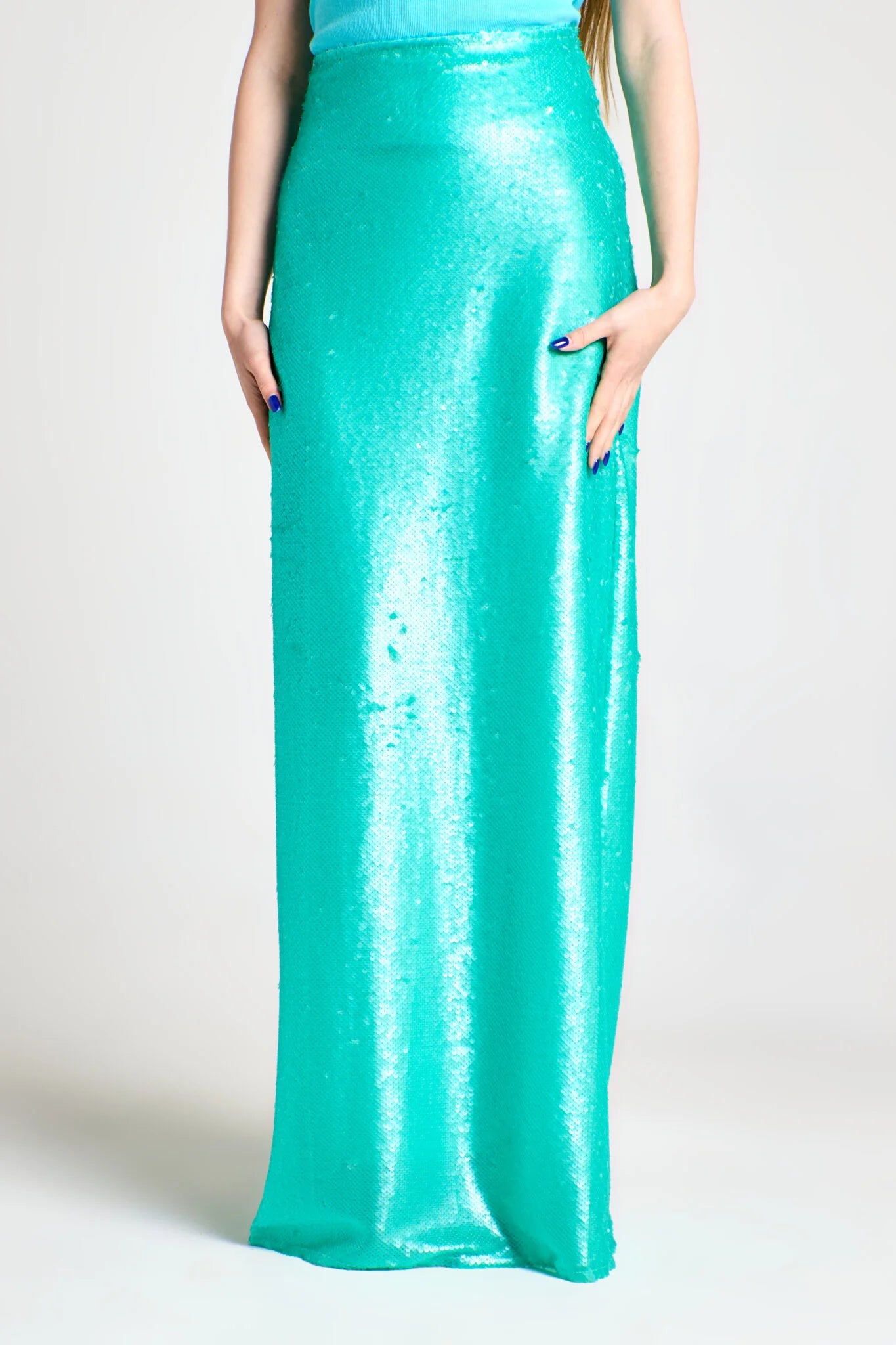 Jupe Mermaid Tail – Turquoise clair