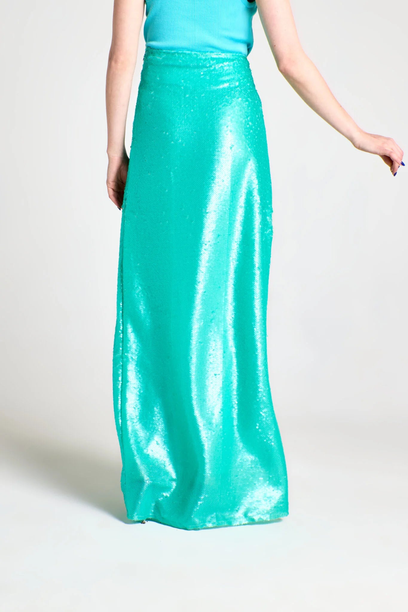 Jupe Mermaid Tail – Turquoise clair
