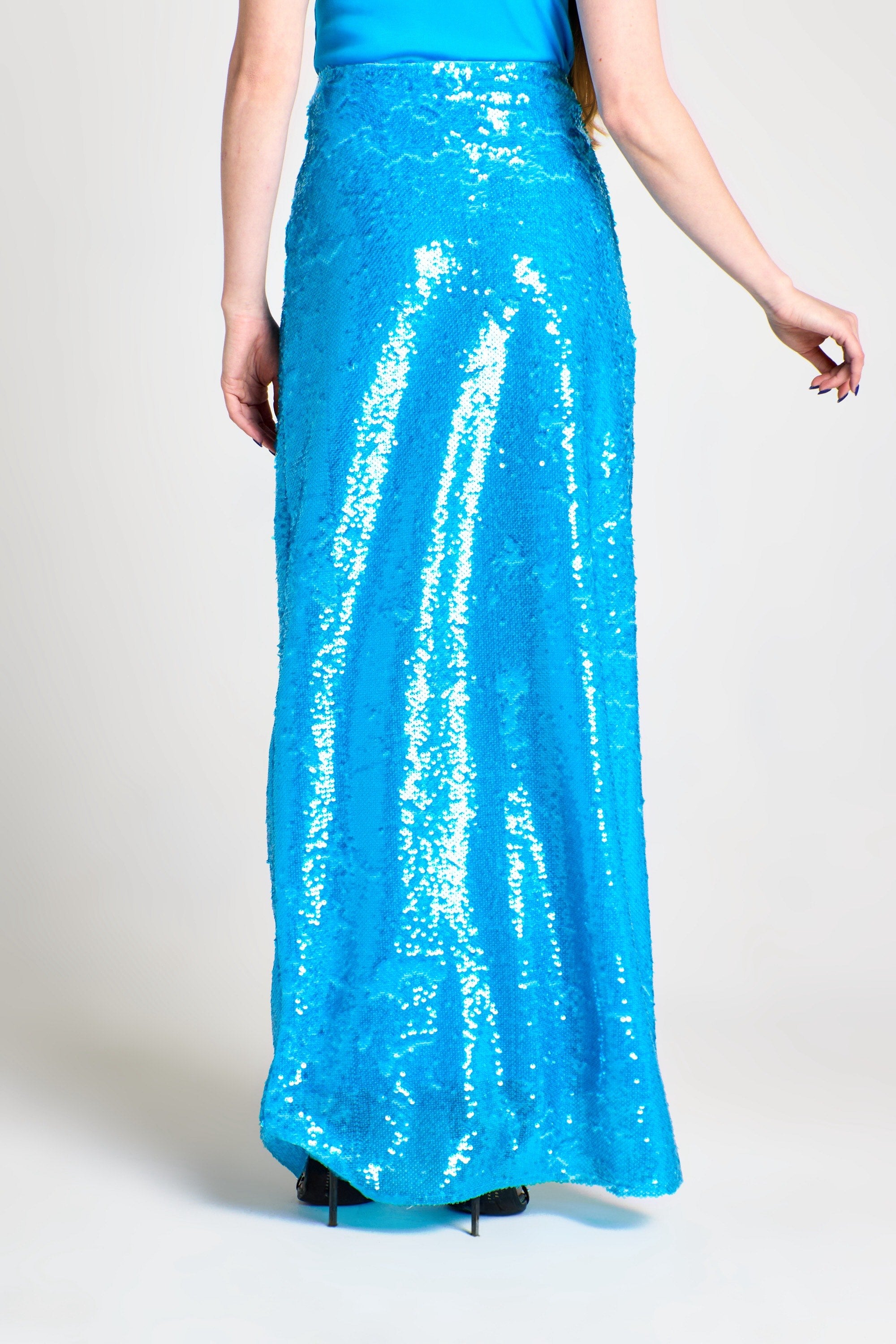 Mermaid Tail Skirt – Deep Blue