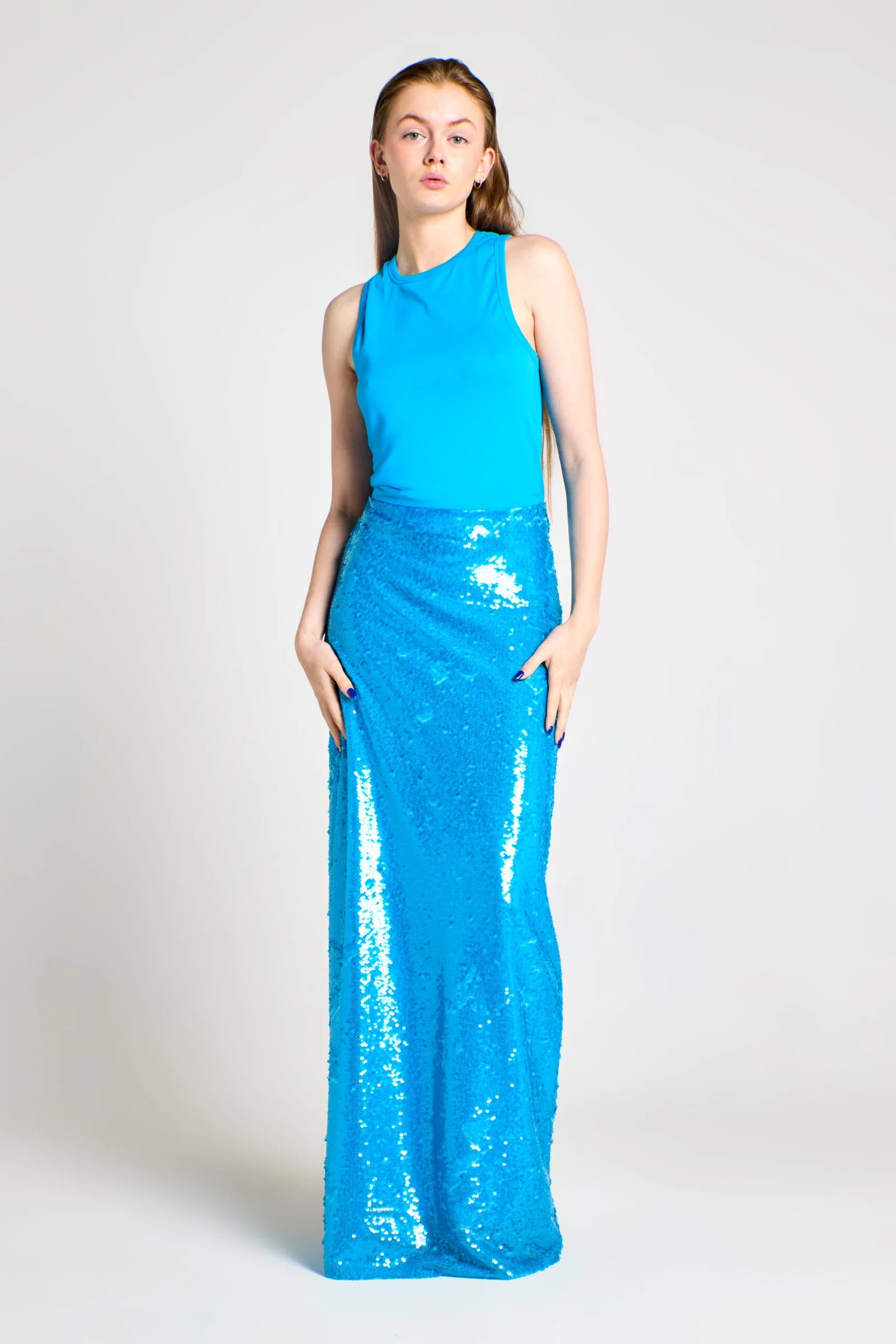 Jupe Mermaid Tail – Bleu profond